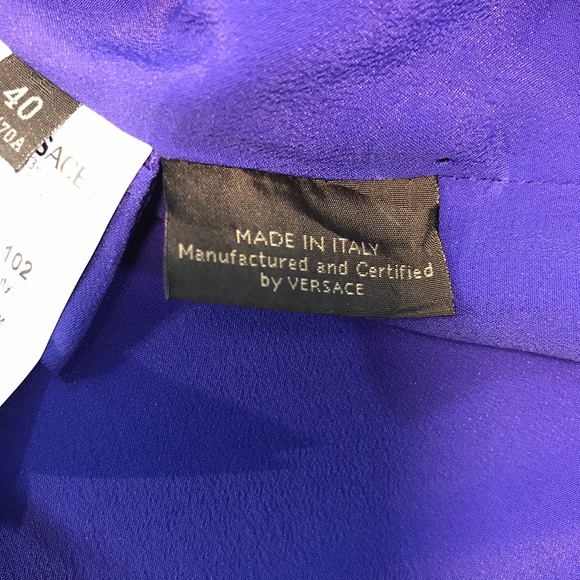 NWOT Versace Ribbed High Waisted Pencil Skirt - Picture 8 of 8